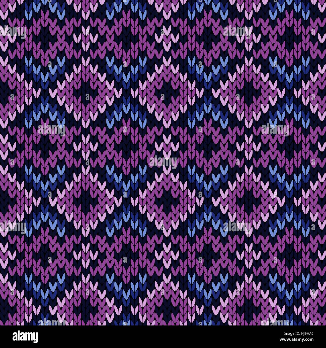 Geometrical ornate knitted seamless vector pattern as a fabric texture ...