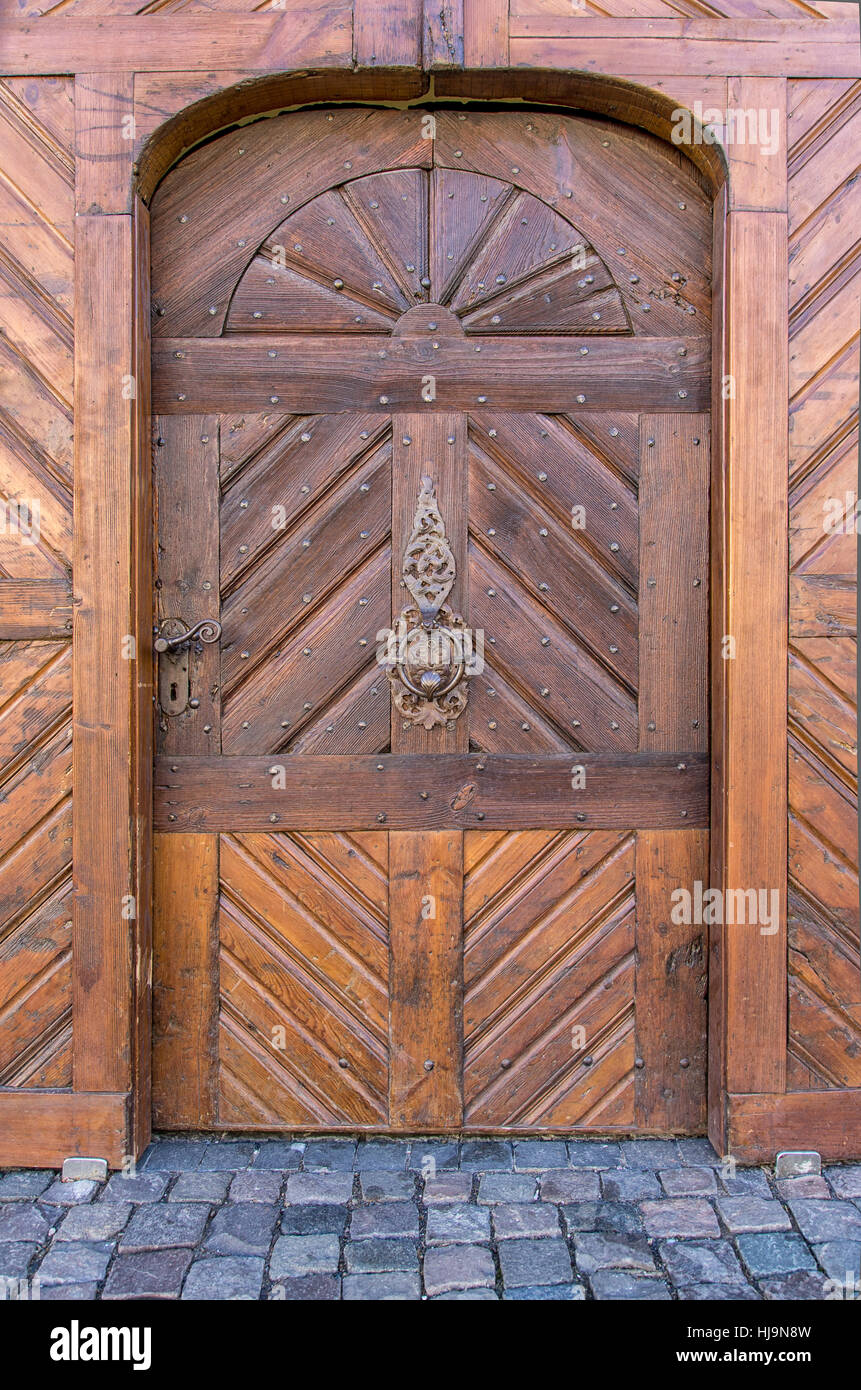 profile, ring, detail, historical, culture, wood, goal, passage, gate, Stock Photo