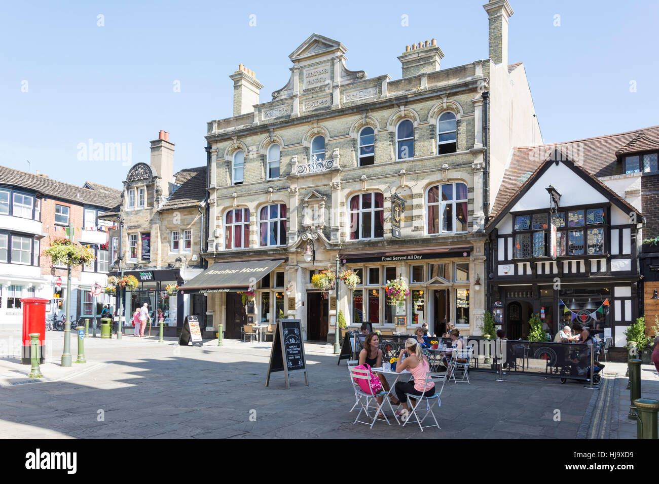 Market Square Horsham West Sussex England United Kingdom Stock 