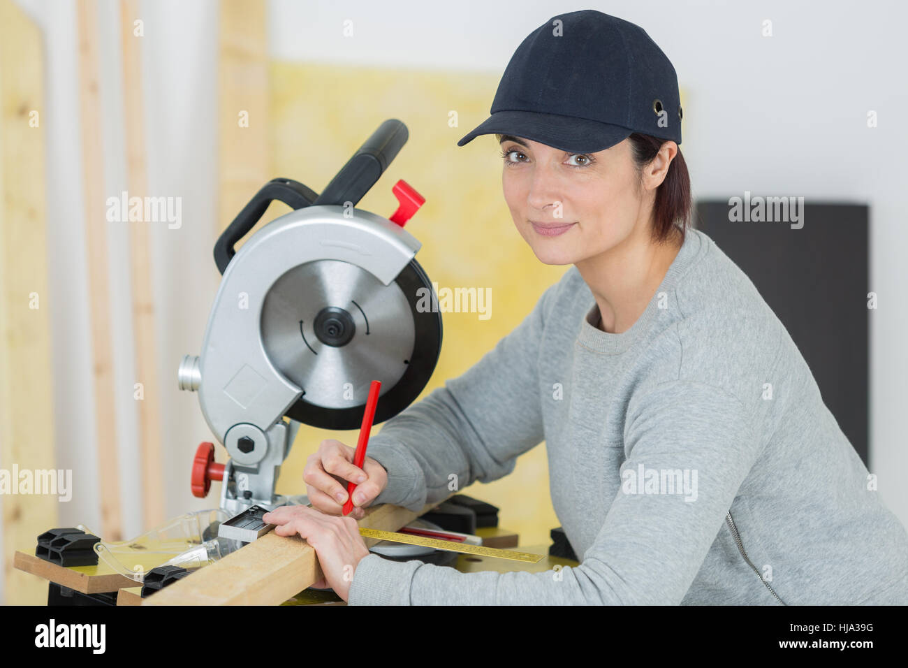 the lumber worker Stock Photo Alamy