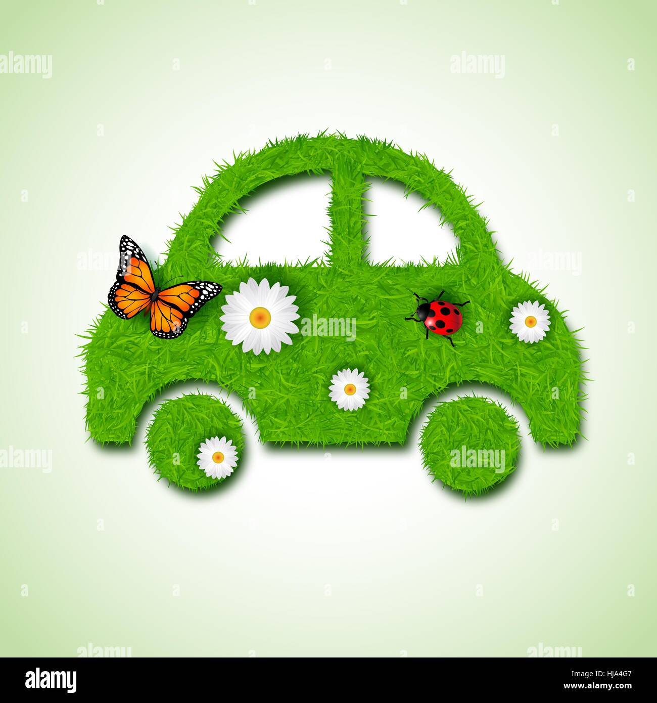 insect, car, automobile, vehicle, means of travel, motor vehicle, icon, Stock Photo