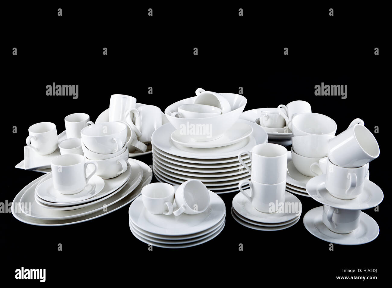 Stacked tea cups plates hires stock photography and images Alamy