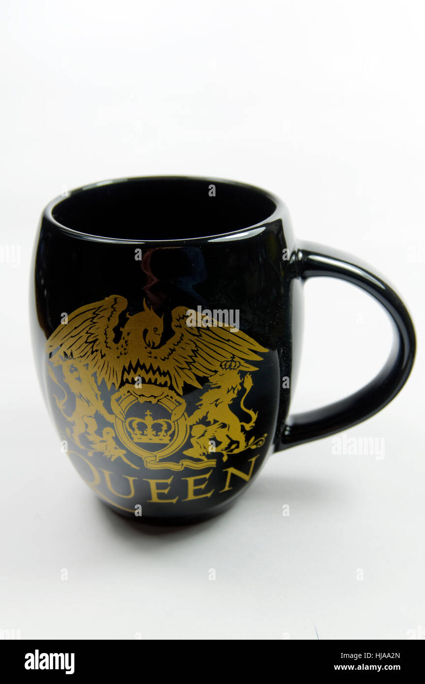 Queen mug. Stock Photo