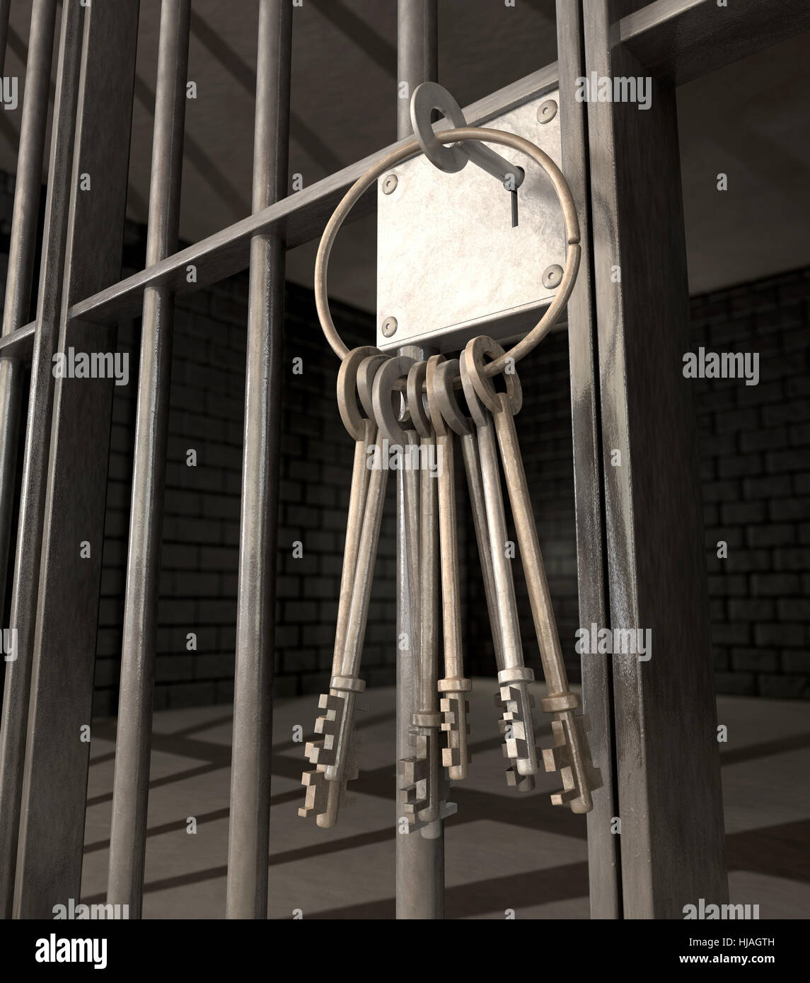 inside, iron, closed, steel, brig, jail, crime, metal, cell, unlock