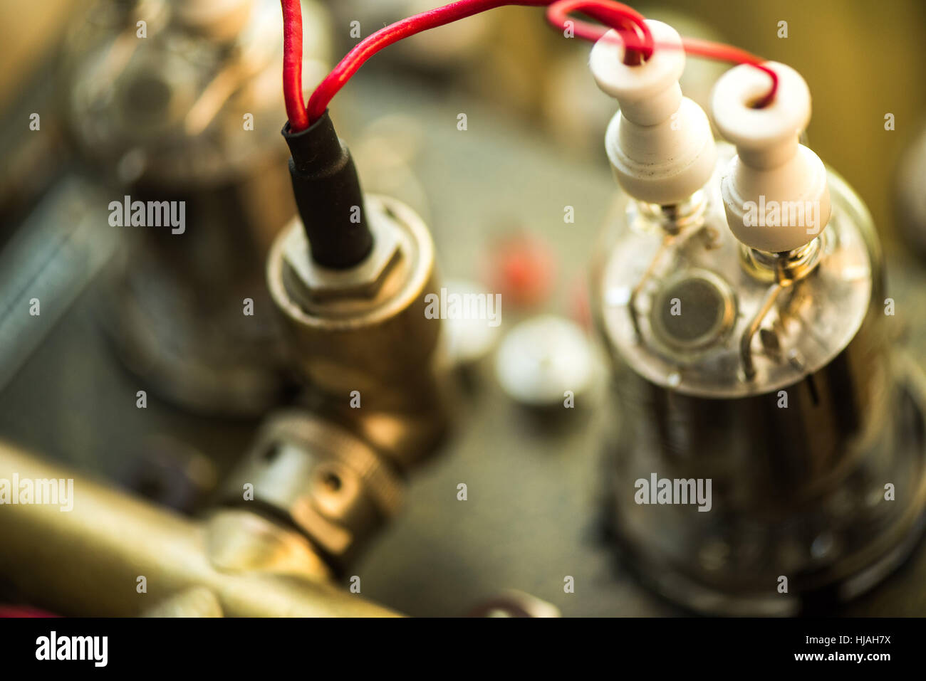 Electronic vacuum tube Stock Photo Alamy