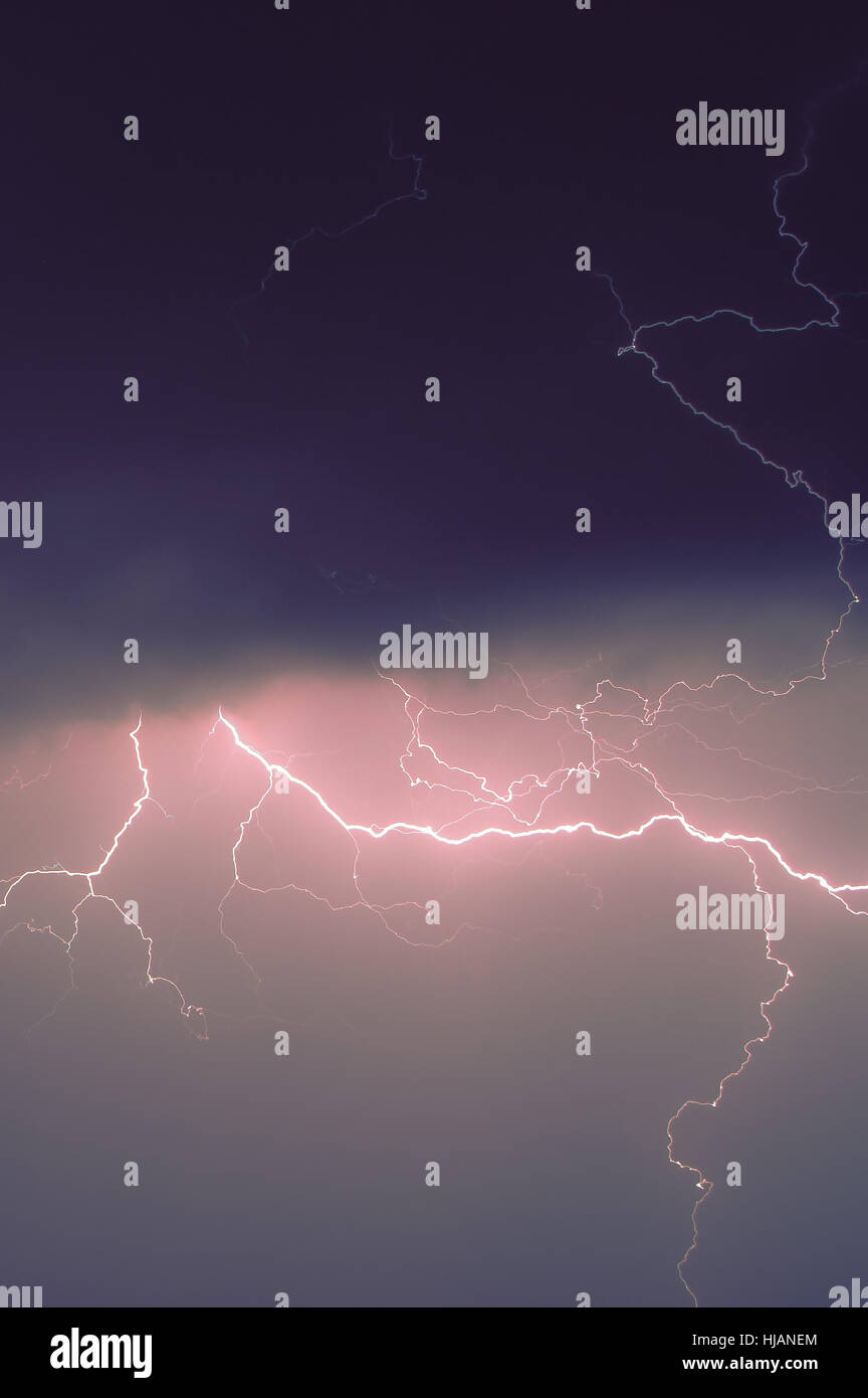 thunderstorm, thundreous, lightning, sheet lightning, flash, firmament