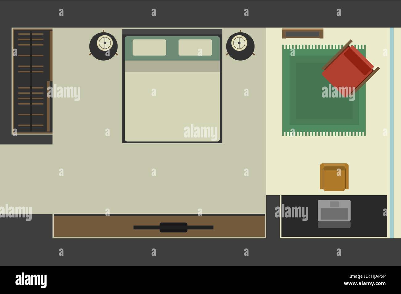 Open bed Stock Vector Images Alamy