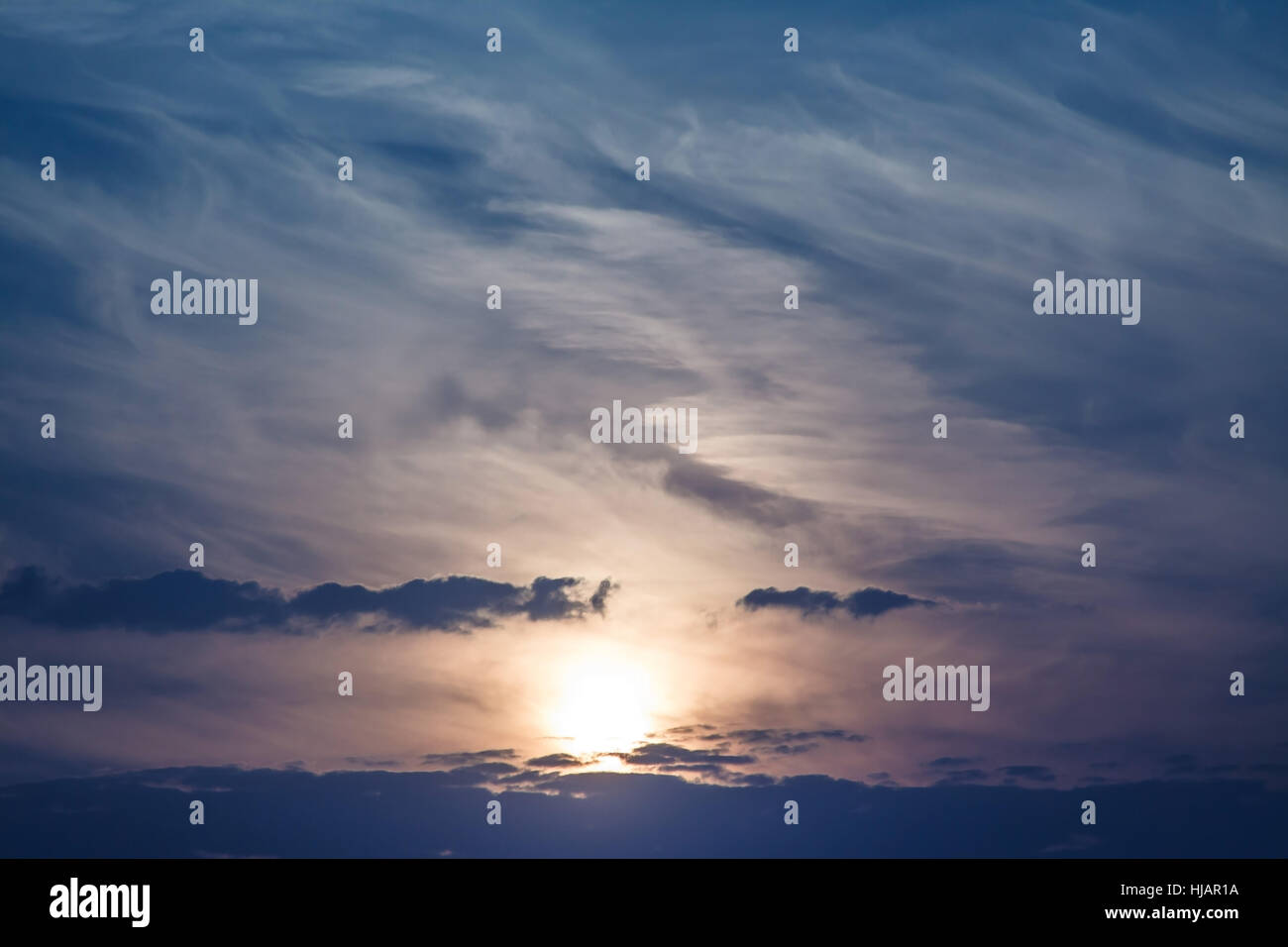 Background early morning sky scene Stock Photo - Alamy