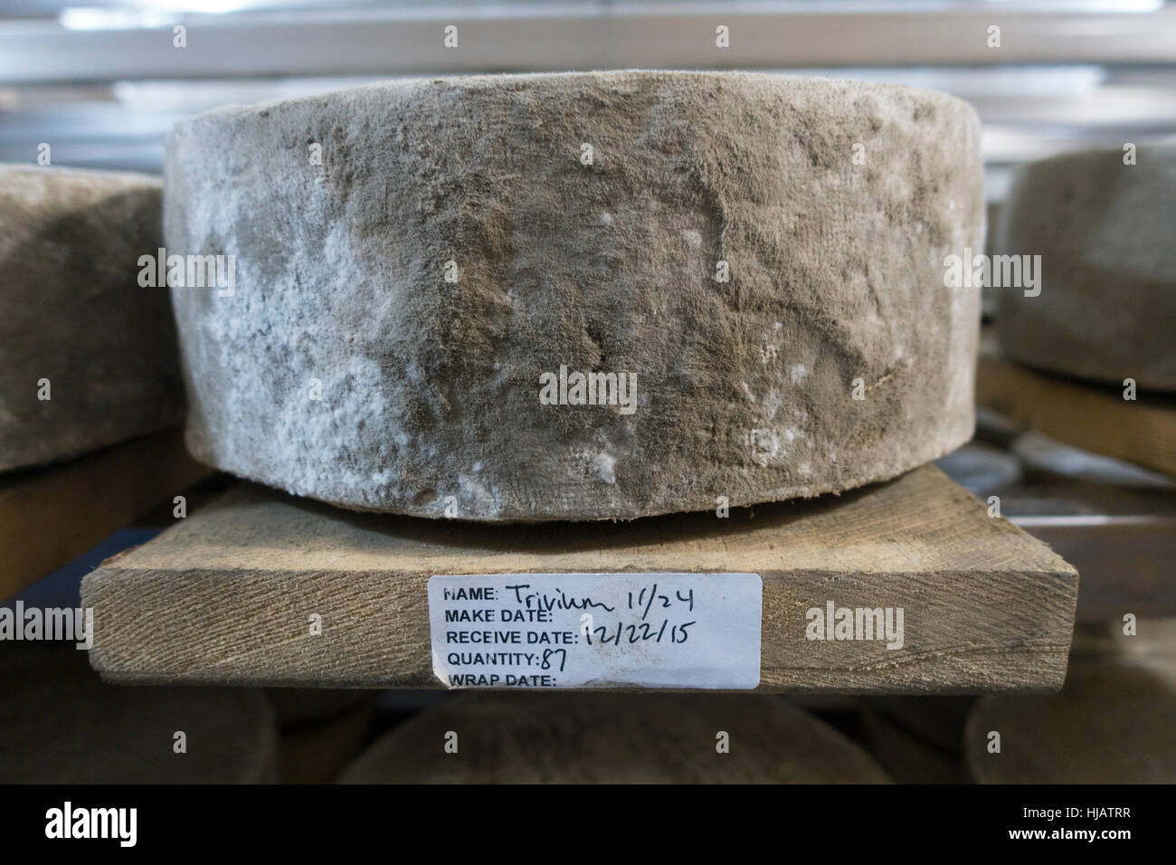 Crown cheese finish caves in Brooklyn nyc Stock Photo Alamy