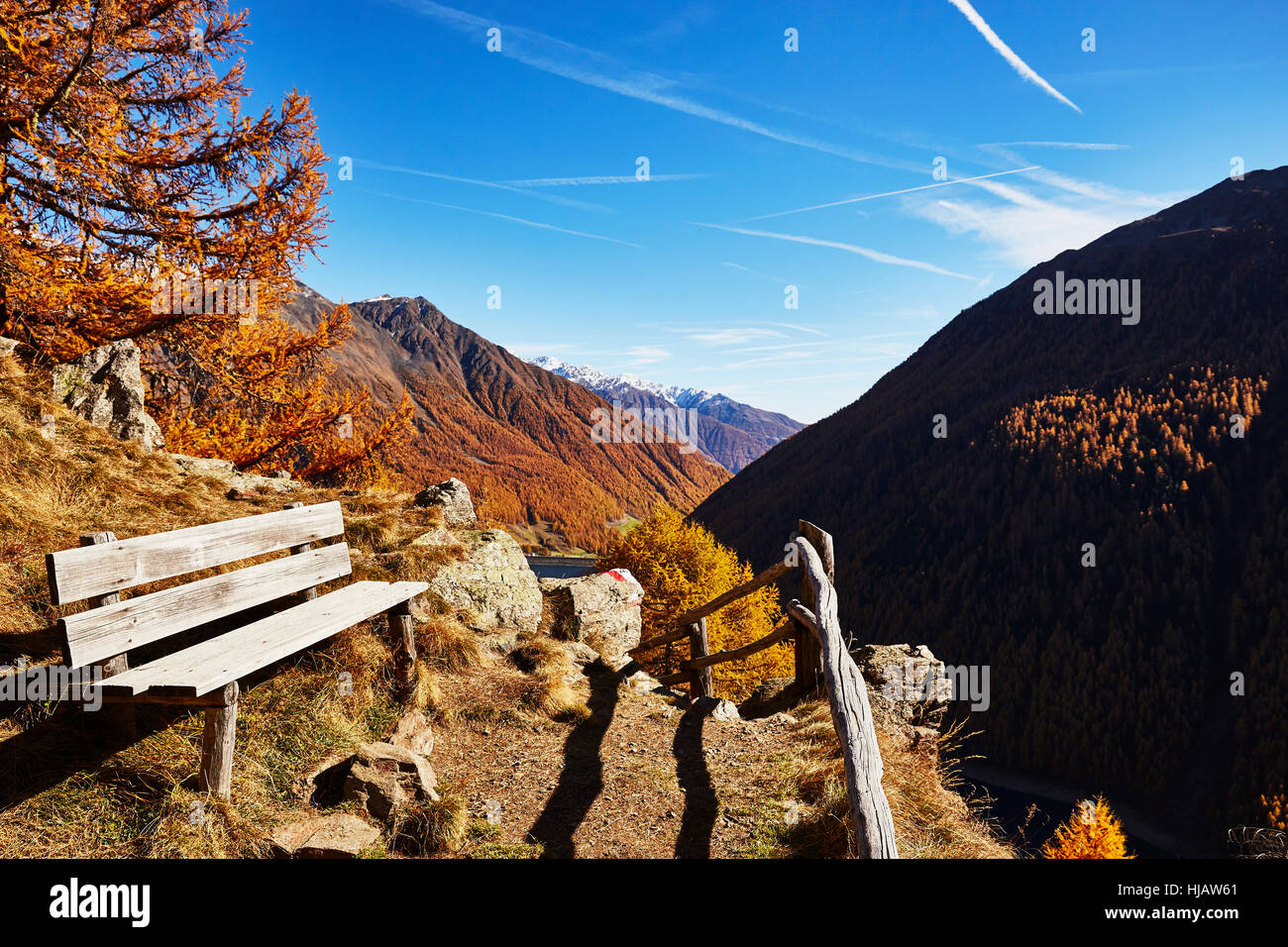 Scenic view, Schnalstal, South Tyrol, Italy Stock Photo