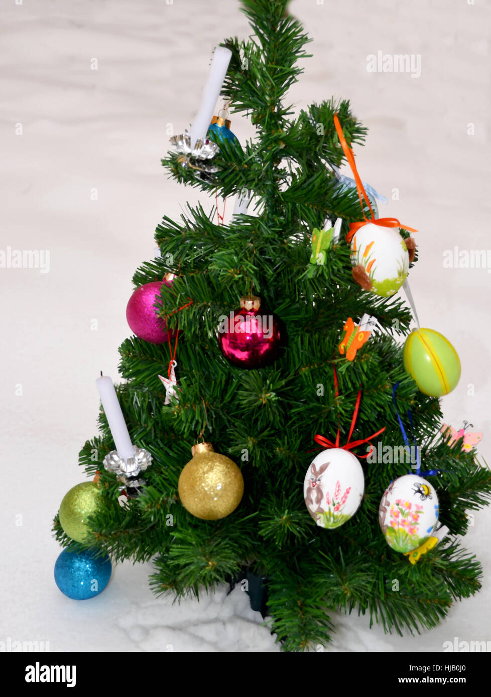 Easter Christmas Tree Christmas Tree Decorations Easter Eggs