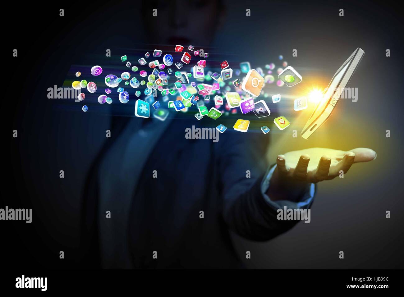 Application interface icons hi-res stock photography and images - Alamy