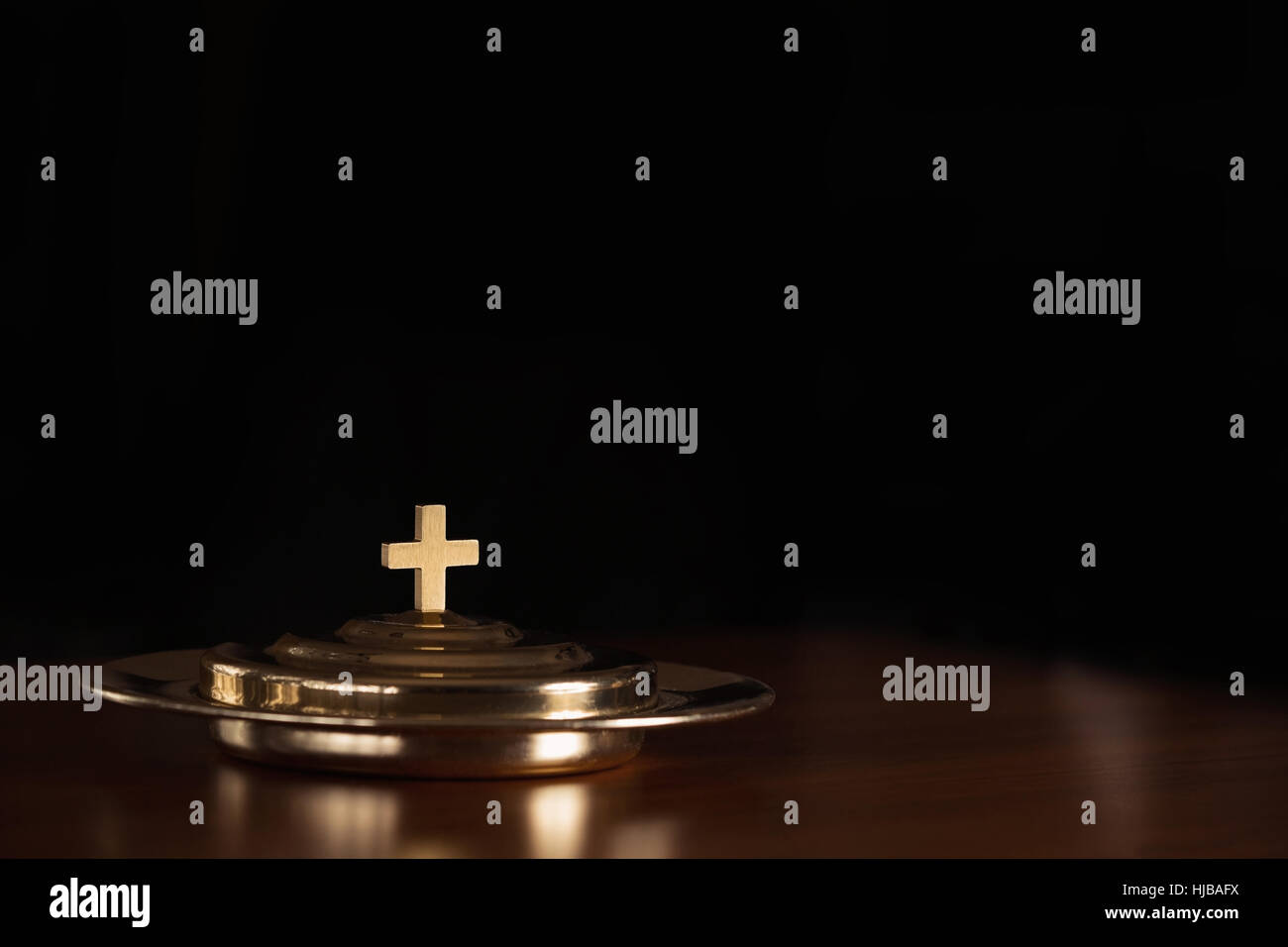 Holy Communion Service Stock Photo - Alamy