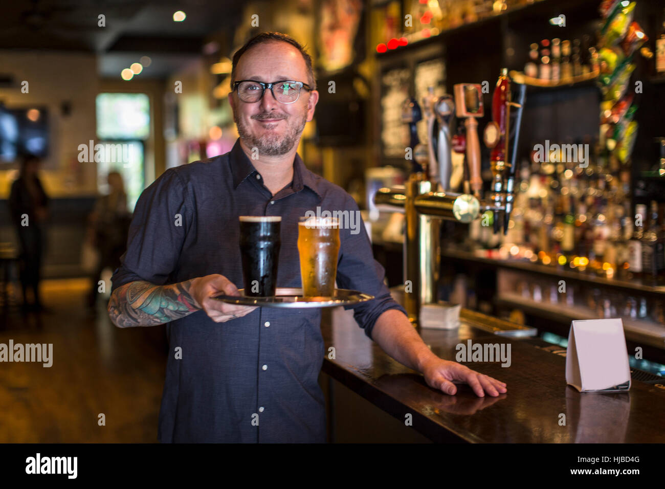 Busty Bartender