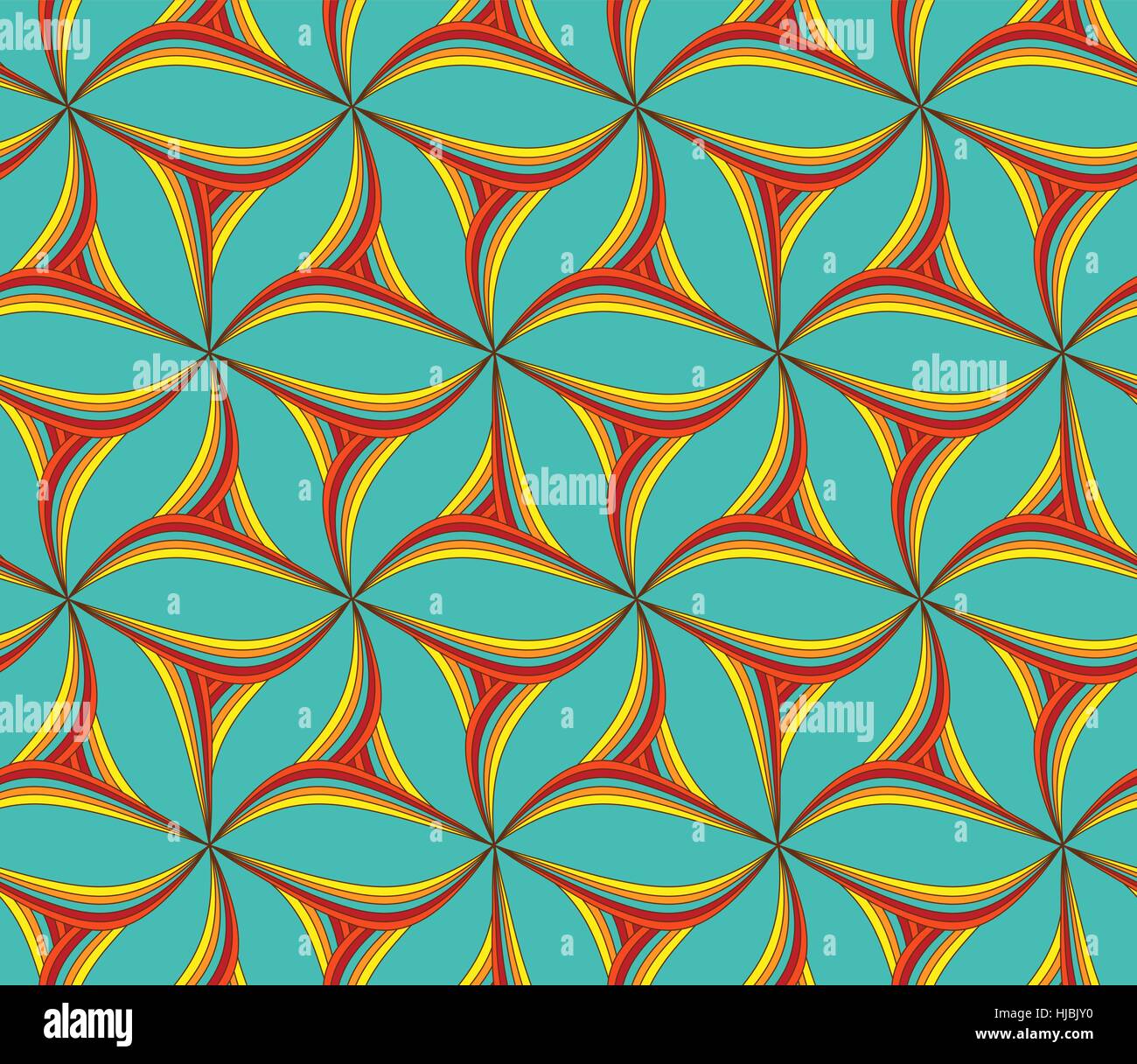 Vector vintage seamless pattern background. Retro style Stock Vector ...