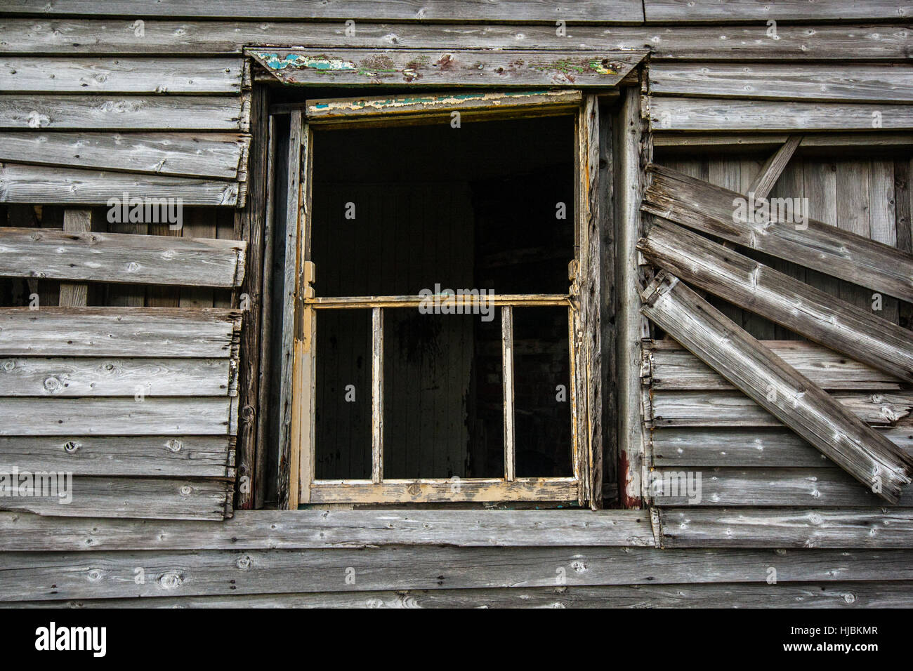 A derelict house on the Dingle Peninsula in Kerry, Ireland Stock Photo