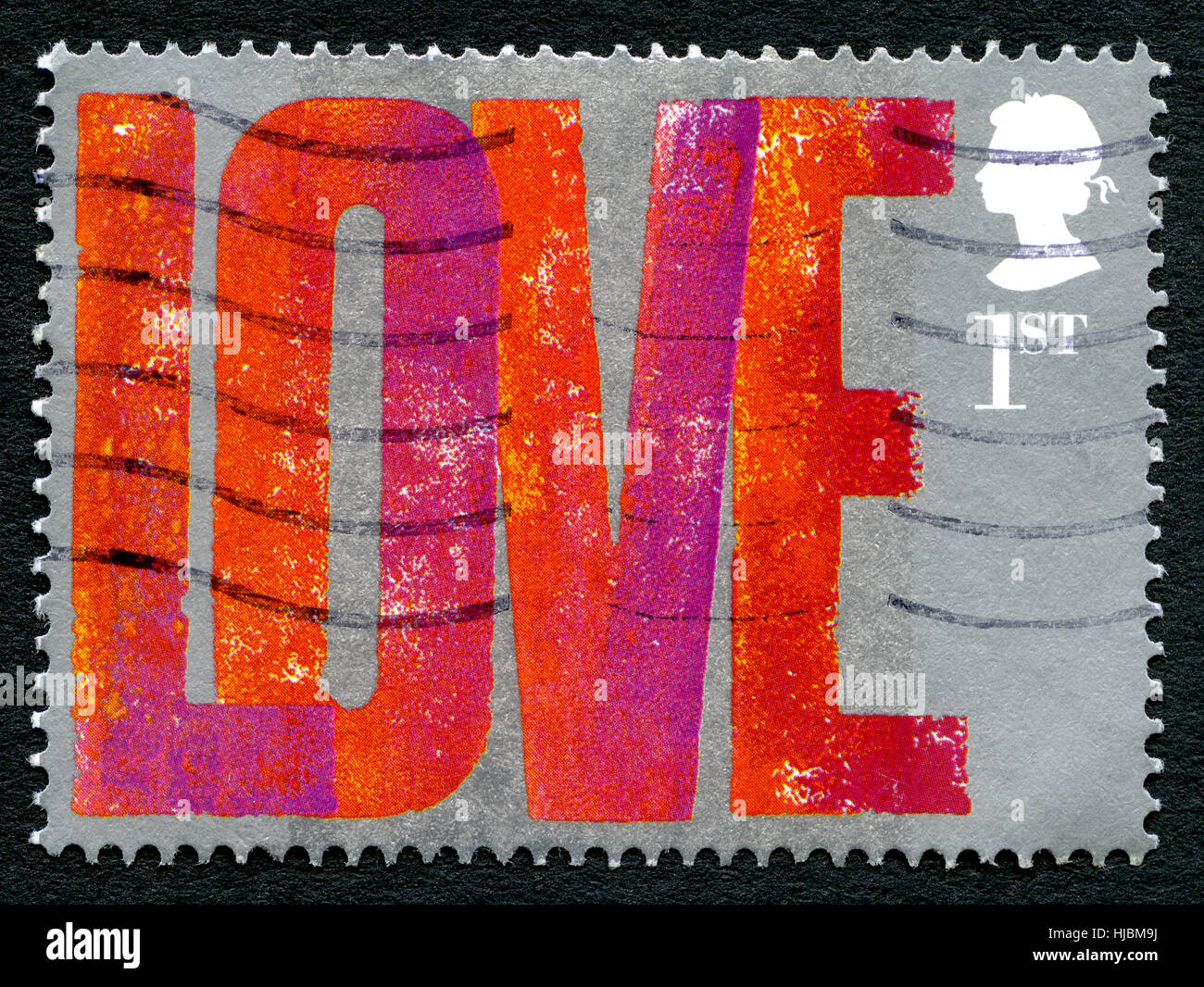 Post stamp love hi-res stock photography and images - Alamy