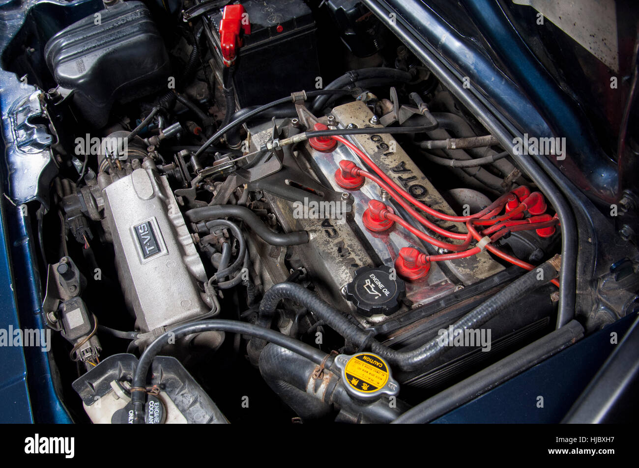 1989 Mk1 Toyota MR2 mid engine T top sports car Stock Photo Alamy
