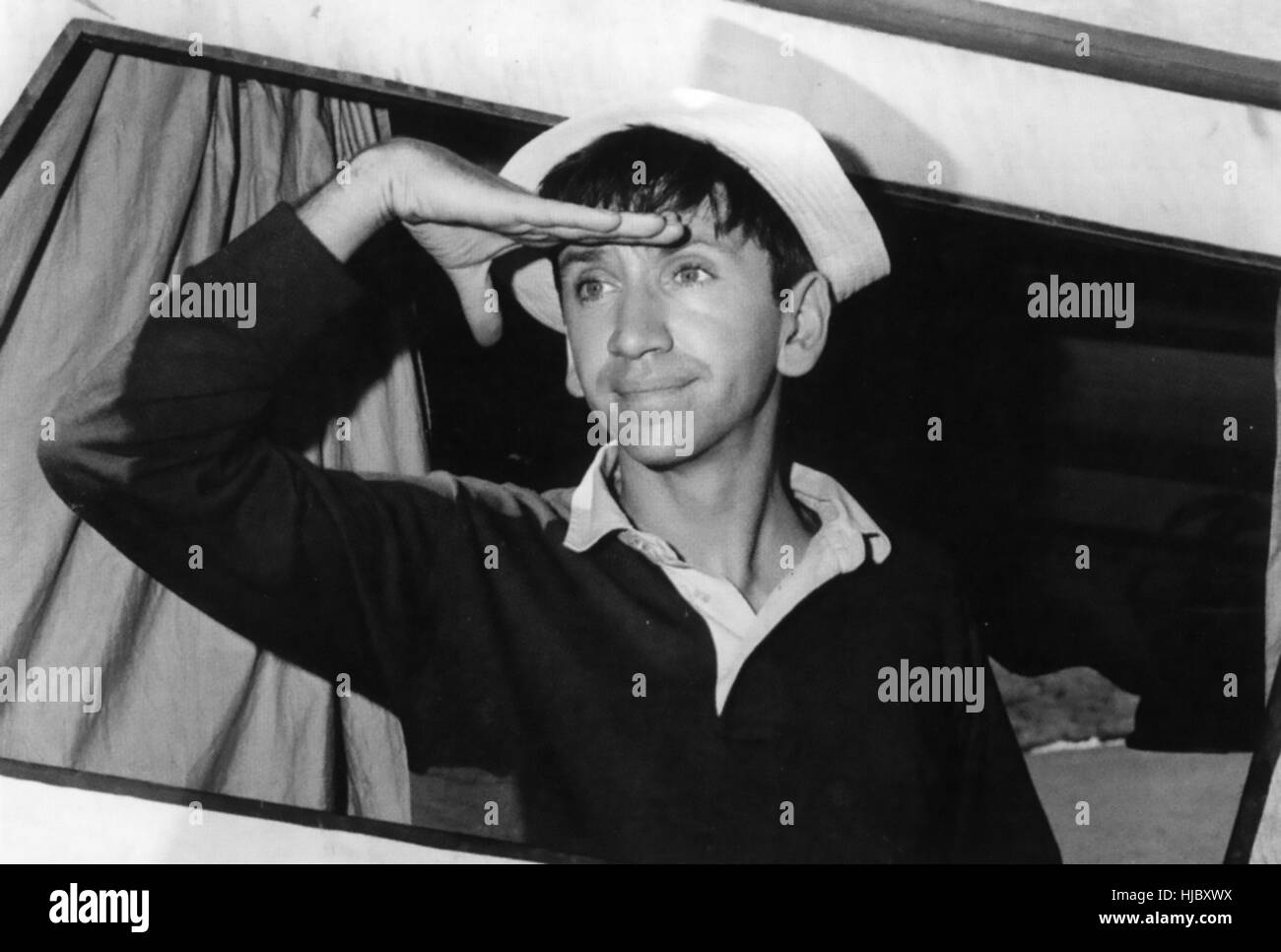 GILLIGAN'S ISLAND  United Artists/CBS TV series 1964-1967 with Bob Denver as First Mate Gilligan Stock Photo