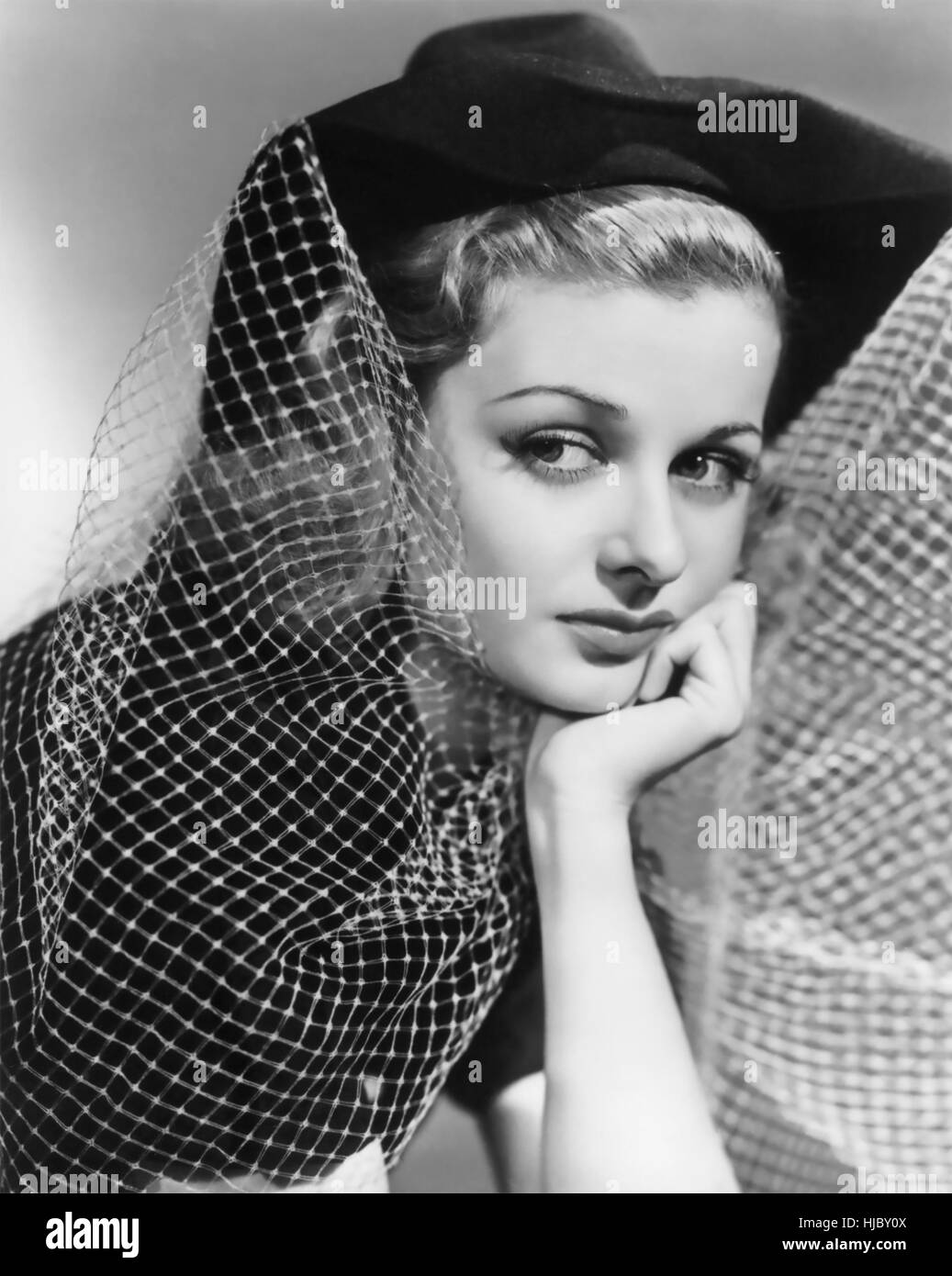 JOAN BENNETT (1910-1990) US film actress about 1937 Stock Photo - Alamy