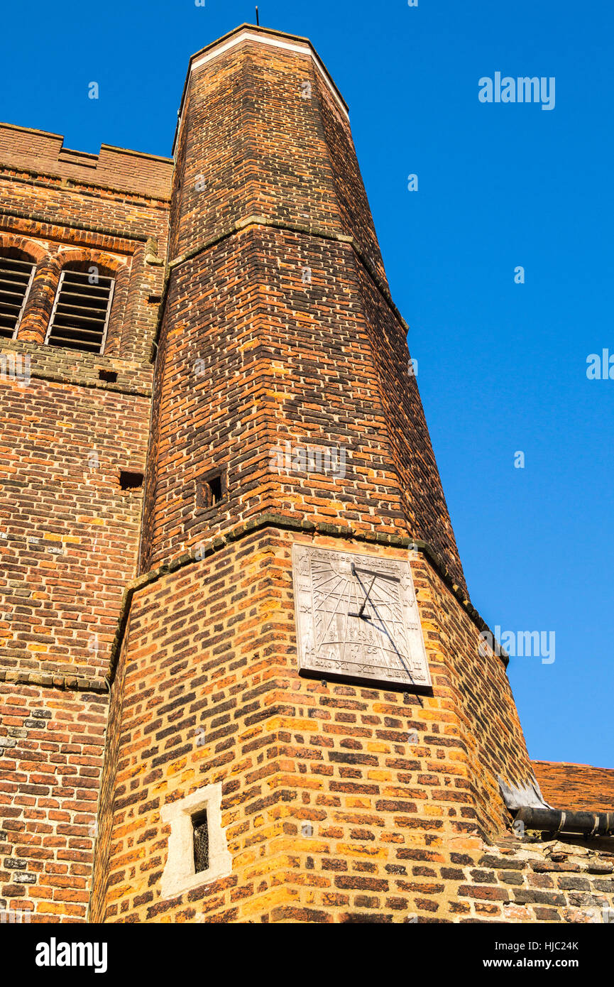 sundial, 1765, restored 2010 by Barrie Winter, All Saints