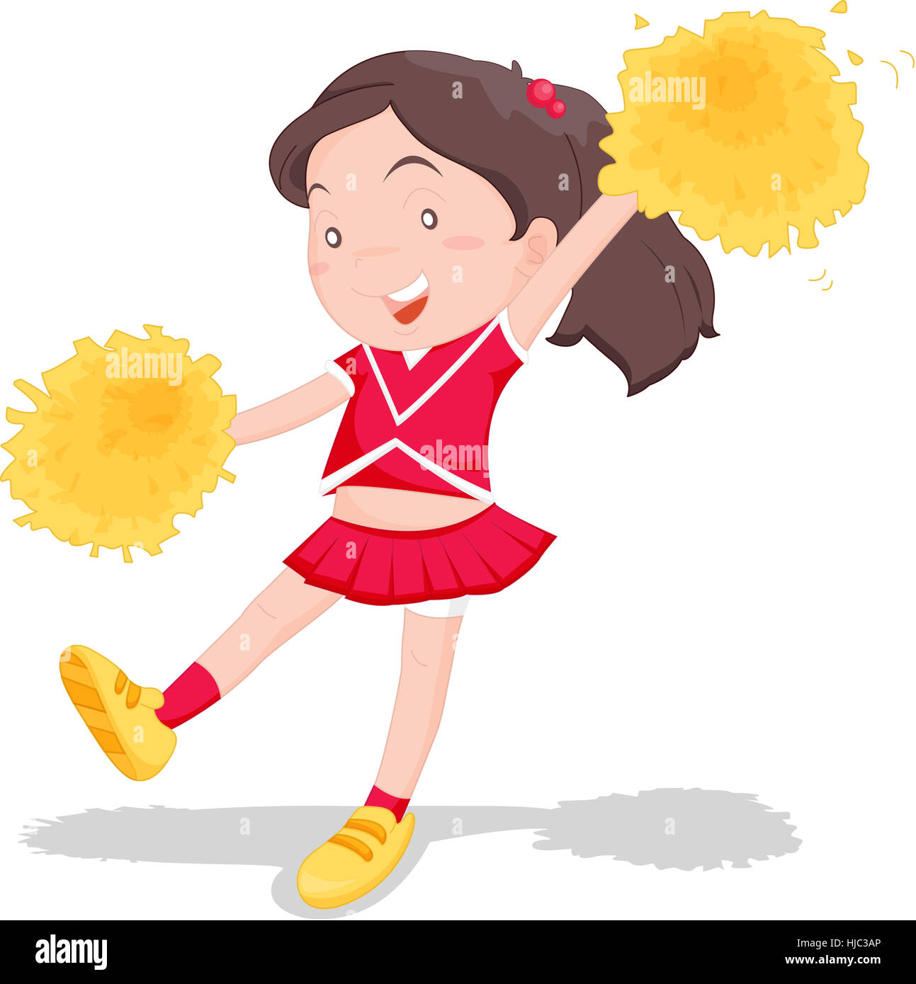 Cheer Kick Cheerleader kick hi-res stock photography and images - Alamy