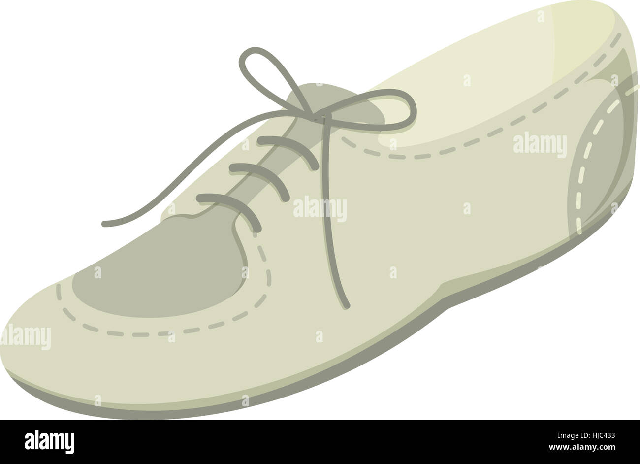 illustration of shoe on white Stock Photo - Alamy