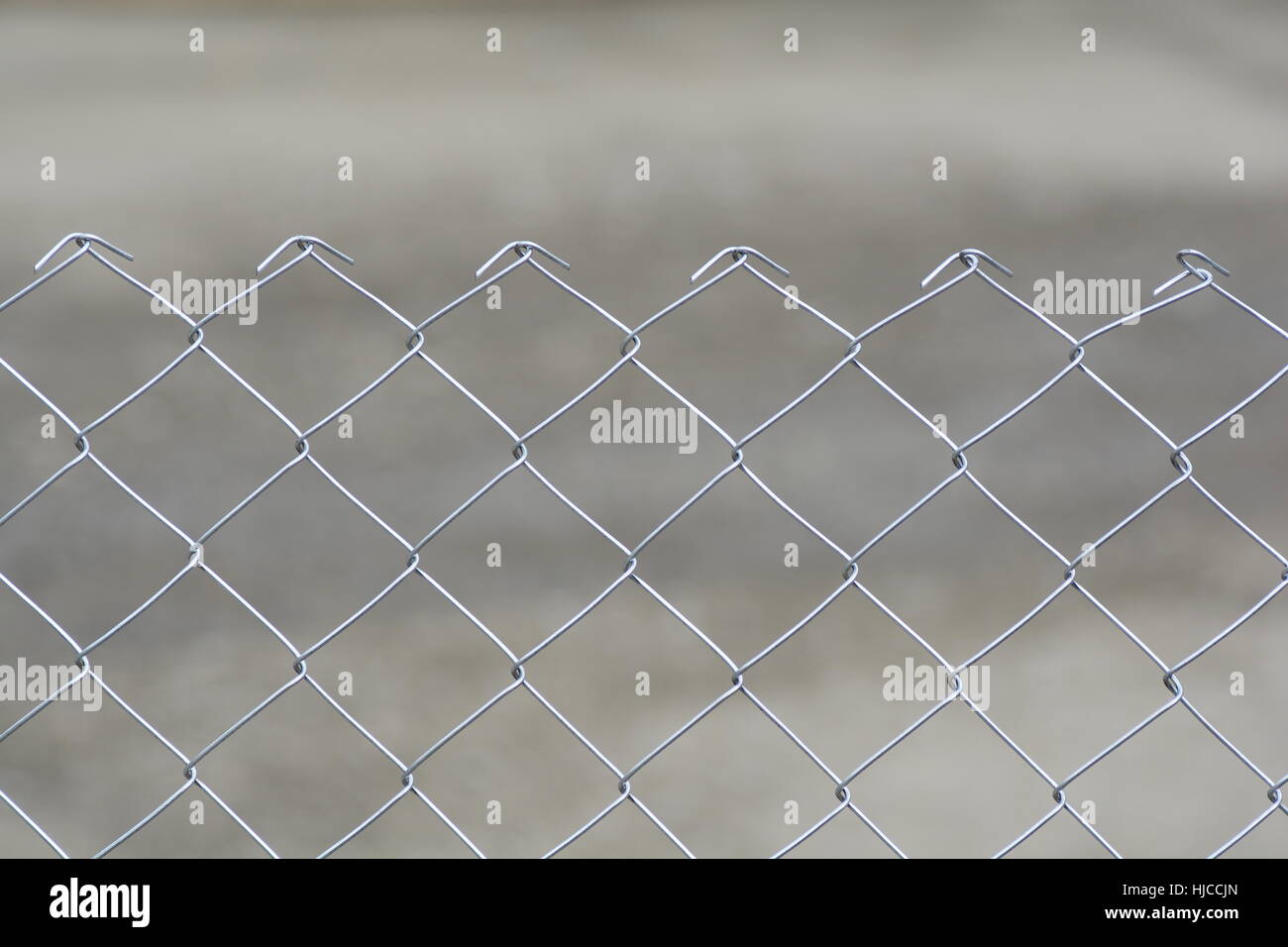 Detail on a wired mesh Stock Photo