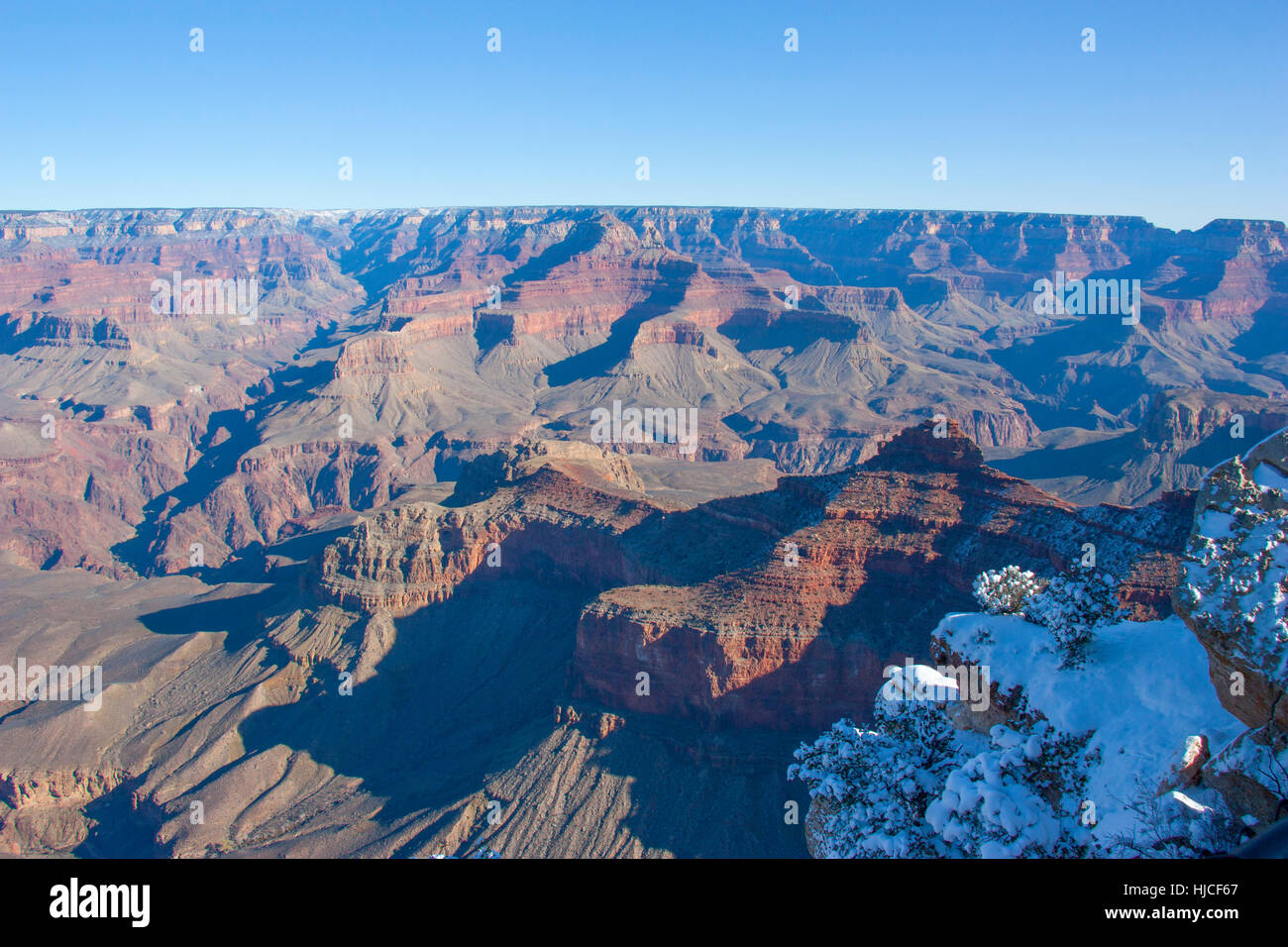 South Rim, Grand Canyon National Park, UNESCO World Heritage Site, Arizona, USA Stock Photo
