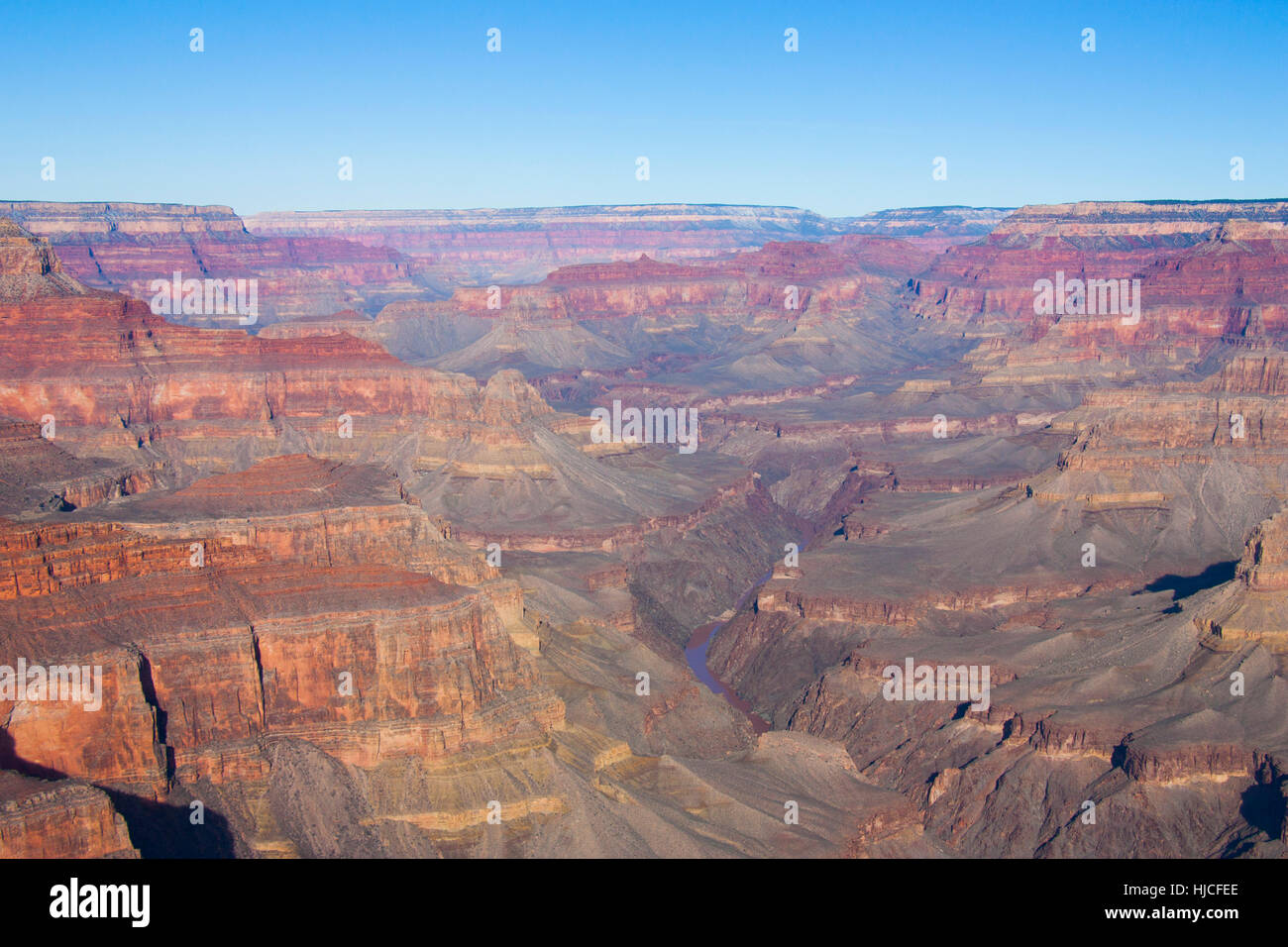 South Rim, Grand Canyon National Park, UNESCO World Heritage Site, Arizona, USA Stock Photo