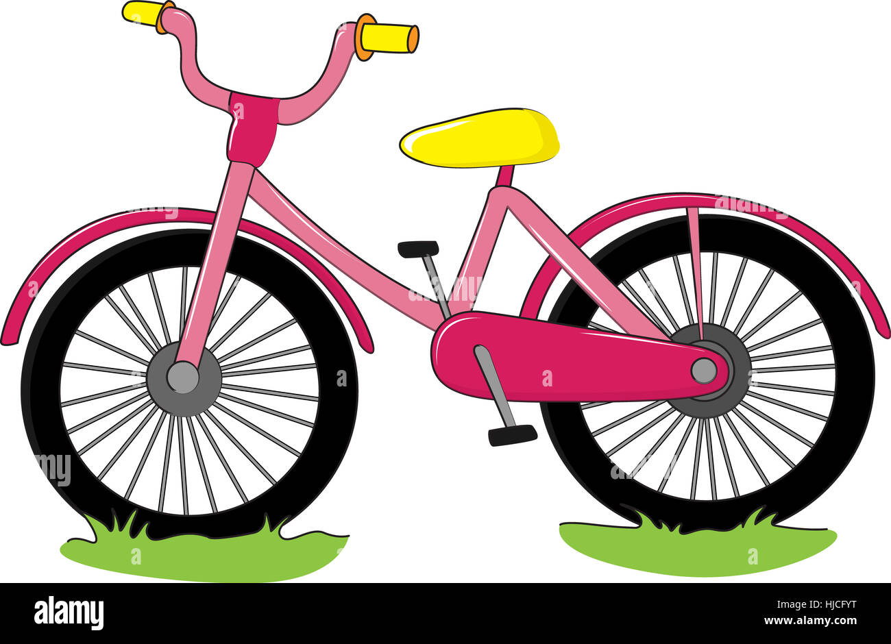 Велосипед cartoon