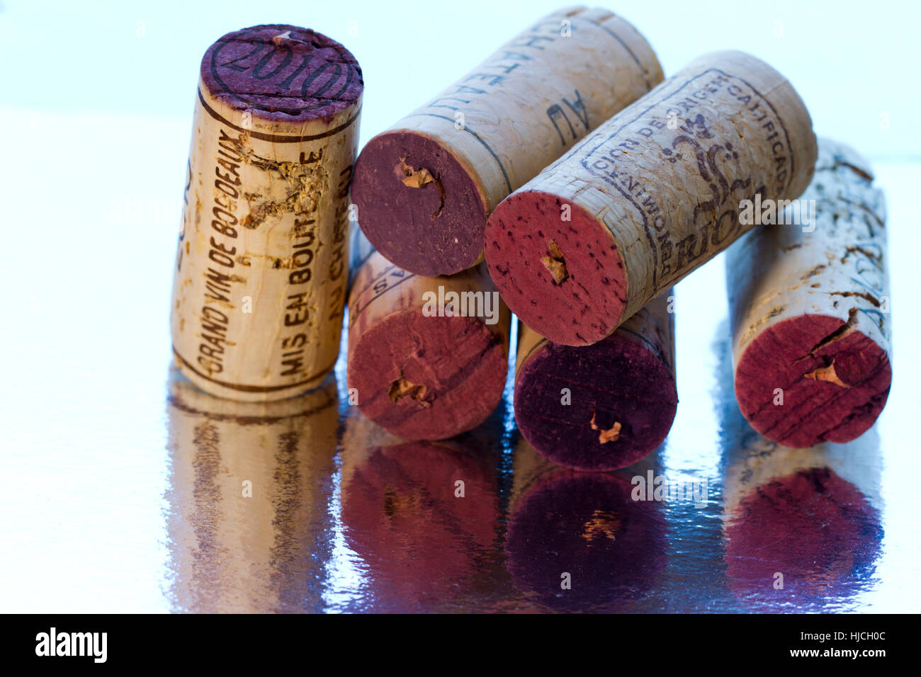remembering wine-tastes Stock Photo