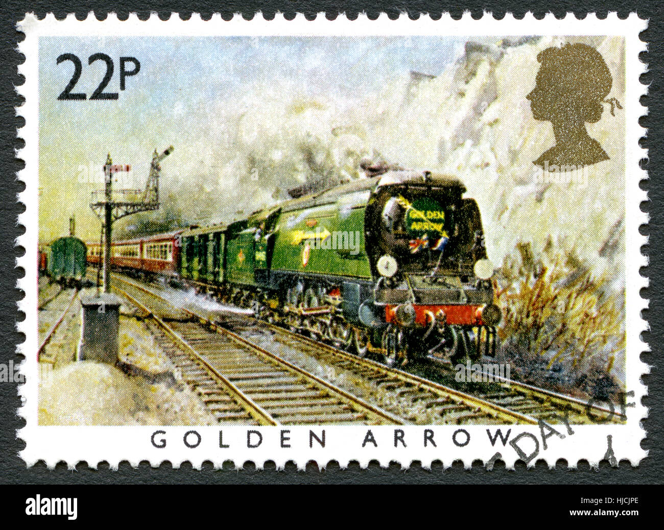 Golden arrow railway hi-res stock photography and images - Alamy