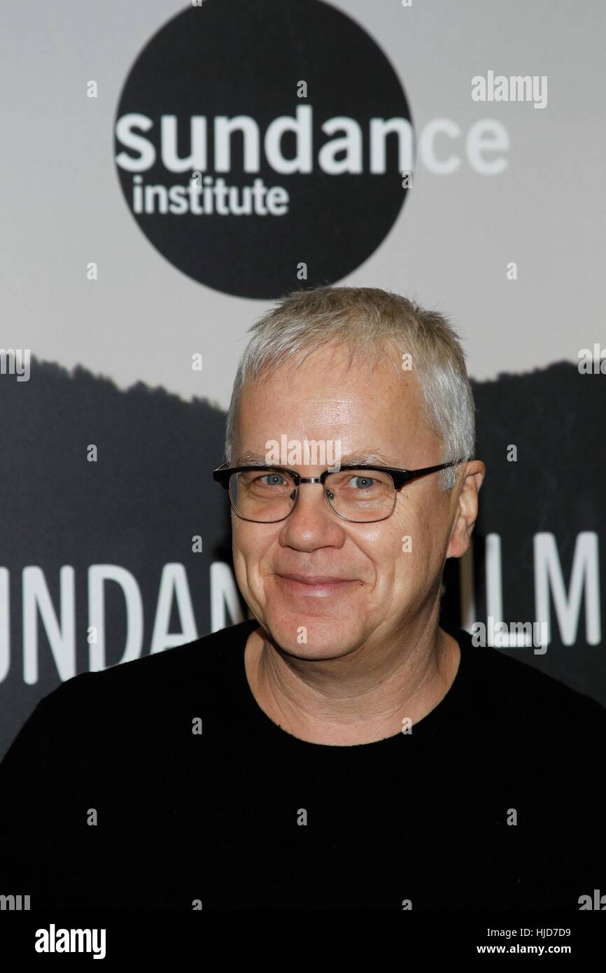Park City, USA. 23rd Jan, 2017. Tim Robbins at arrivals for 'Marjorie Prime' Premiere during the Sundance Film Festival2017 in Park City, Utah. Credit: James Atoa/Everett Collection/Alamy Live News Stock Photo