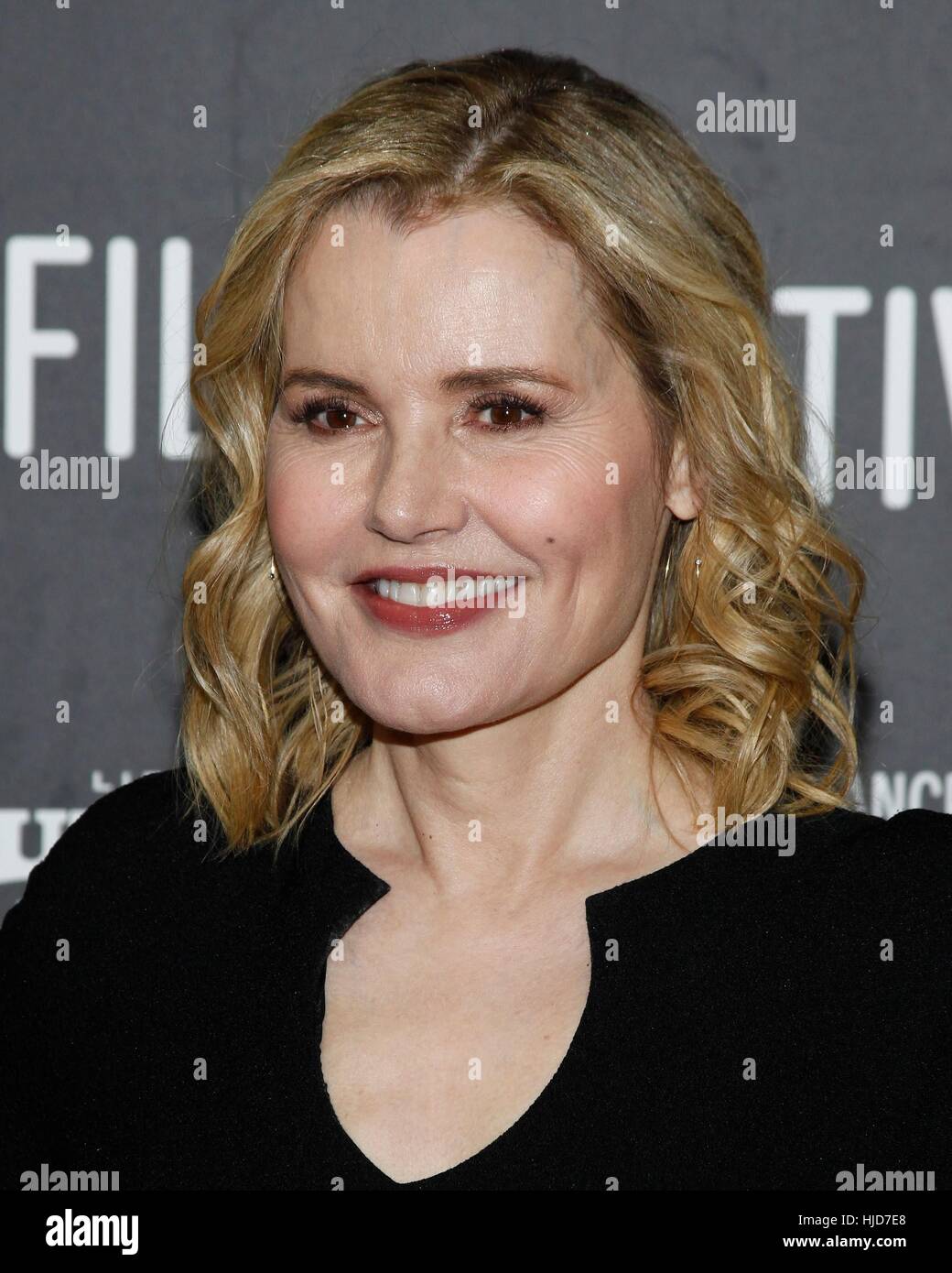 Park City, USA. 23rd Jan, 2017. Geena Davis at arrivals for 'Marjorie Prime' Premiere during the Sundance Film Festival2017 in Park City, Utah. Credit: James Atoa/Everett Collection/Alamy Live News Stock Photo