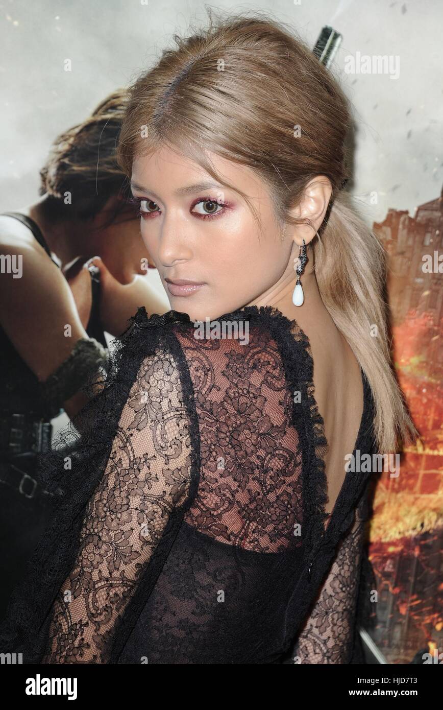 Los Angeles, USA. 23rd Jan, 2017. Rola at arrivals for 'Resident Evil ...