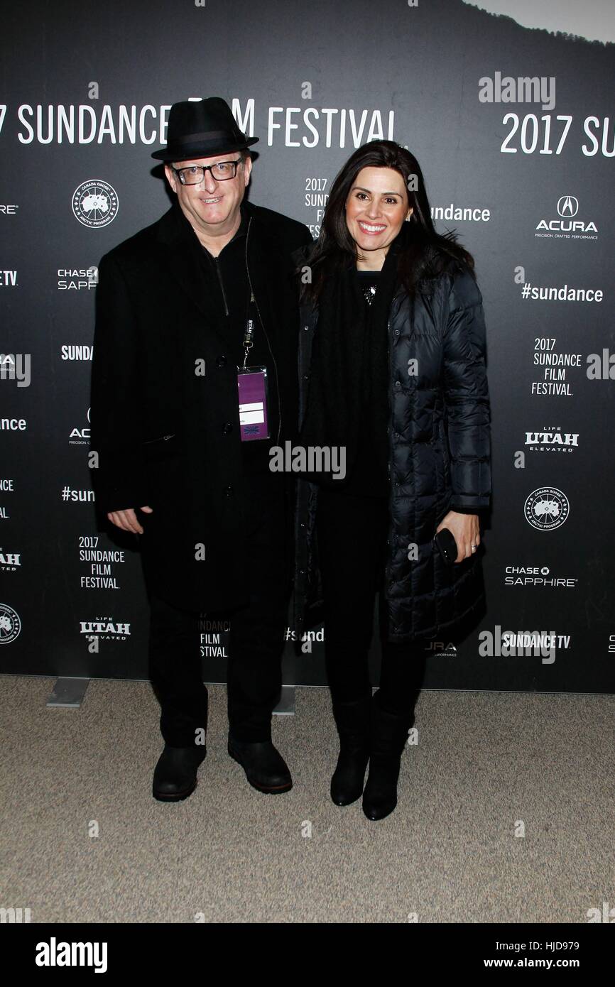 New York, NY, USA. 23rd Jan, 2017. Uri Singer, Roseli Singer at arrivals for MARJORIE PRIME Premiere at Sundance Film Festival 2017, Eccles Theatre, New York, USA. January 23, 2017. Credit: James Atoa/Everett Collection/Alamy Live News Stock Photo