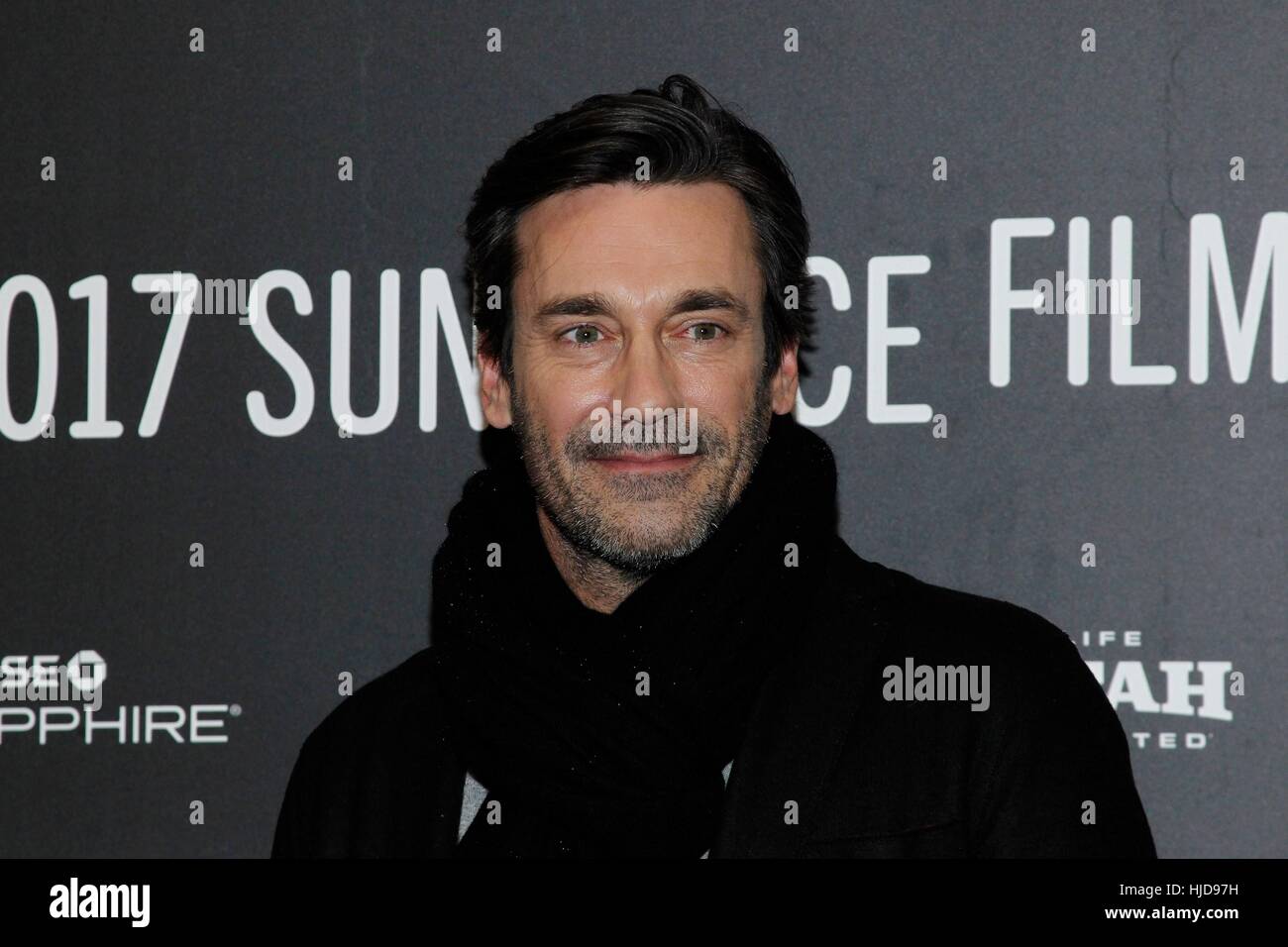 New York, NY, USA. 23rd Jan, 2017. Jon Hamm at arrivals for MARJORIE PRIME Premiere at Sundance Film Festival 2017, Eccles Theatre, New York, USA. January 23, 2017. Credit: James Atoa/Everett Collection/Alamy Live News Stock Photo