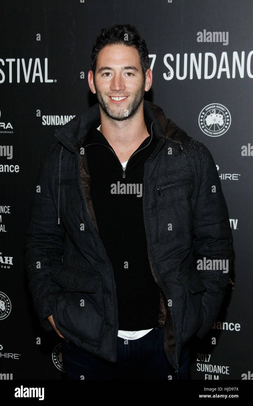 New York, NY, USA. 23rd Jan, 2017. Adam Mirels (Producer) at arrivals for MARJORIE PRIME Premiere at Sundance Film Festival 2017, Eccles Theatre, New York, USA. January 23, 2017. Credit: James Atoa/Everett Collection/Alamy Live News Stock Photo
