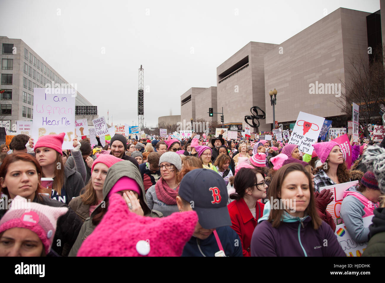 Washington, USA. January 21st, 2017. Women's March on Washington, DC ...