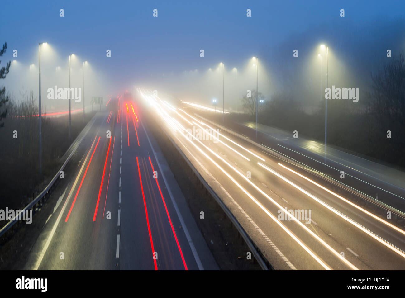 A14 dual carriageway trunk road hi-res stock photography and images - Alamy