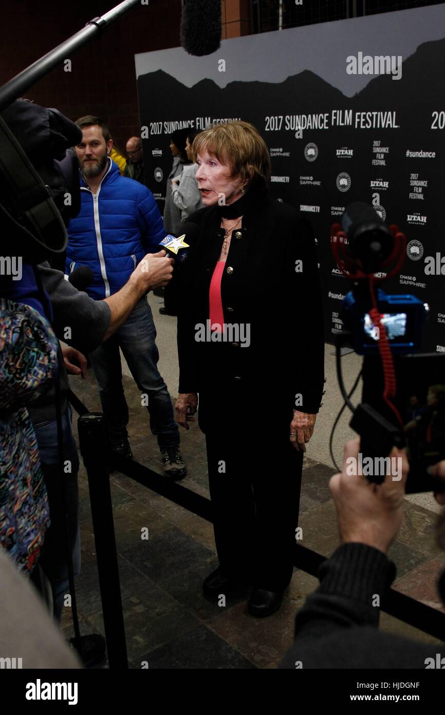 Park City, Utah, USA. 24th Jan, 2017. Shirley MacLaine at arrivals for ...