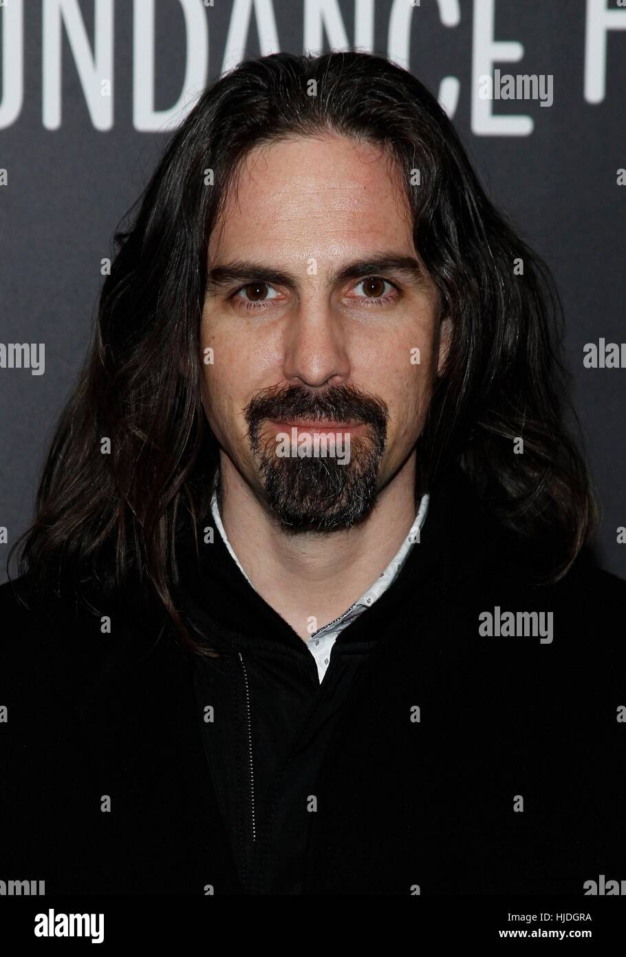 Park City, Utah, USA. 24th Jan, 2017. Bear McCreary at arrivals for REBEL IN THE RYE Premiere at Sundance Film Festival 2017, Eccles Theatre, Park City, UT January 24, 2017. Credit: James Atoa/Everett Collection/Alamy Live News Stock Photo