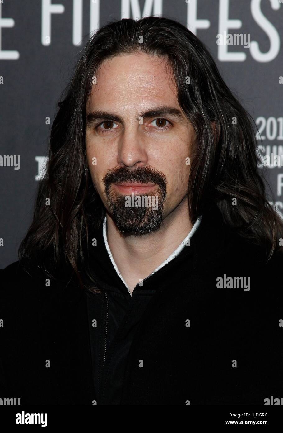 Park City, Utah, USA. 24th Jan, 2017. Bear McCreary at arrivals for REBEL IN THE RYE Premiere at Sundance Film Festival 2017, Eccles Theatre, Park City, UT January 24, 2017. Credit: James Atoa/Everett Collection/Alamy Live News Stock Photo