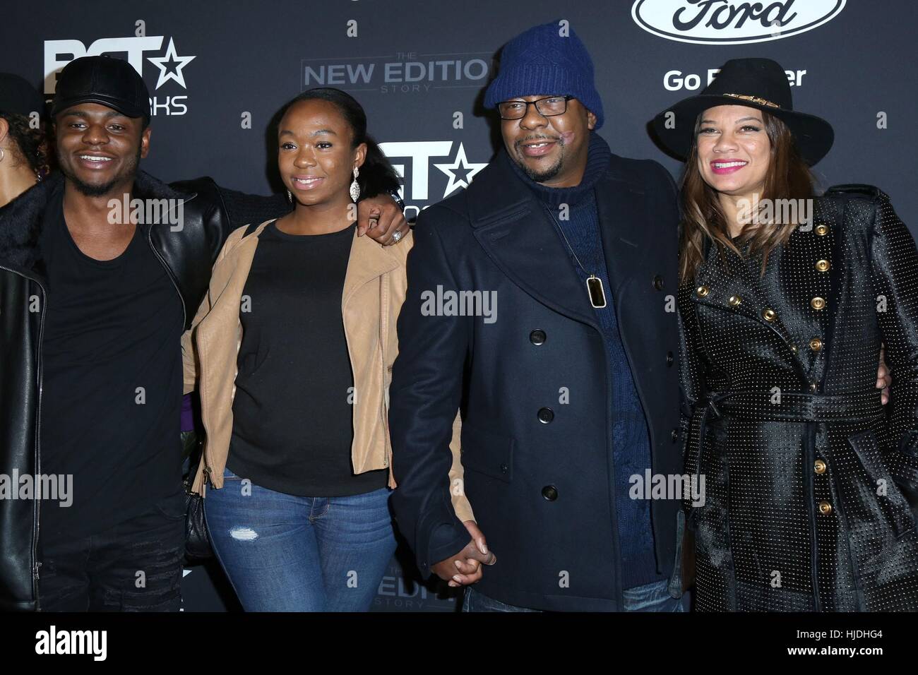 Guests, Bobby Brown, Alicia Etheredge at arrivals for BET's THE NEW