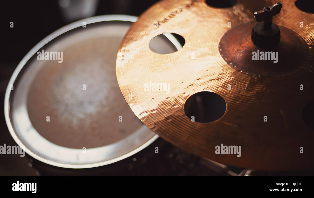 Cymbal with holes hires stock photography and images Alamy