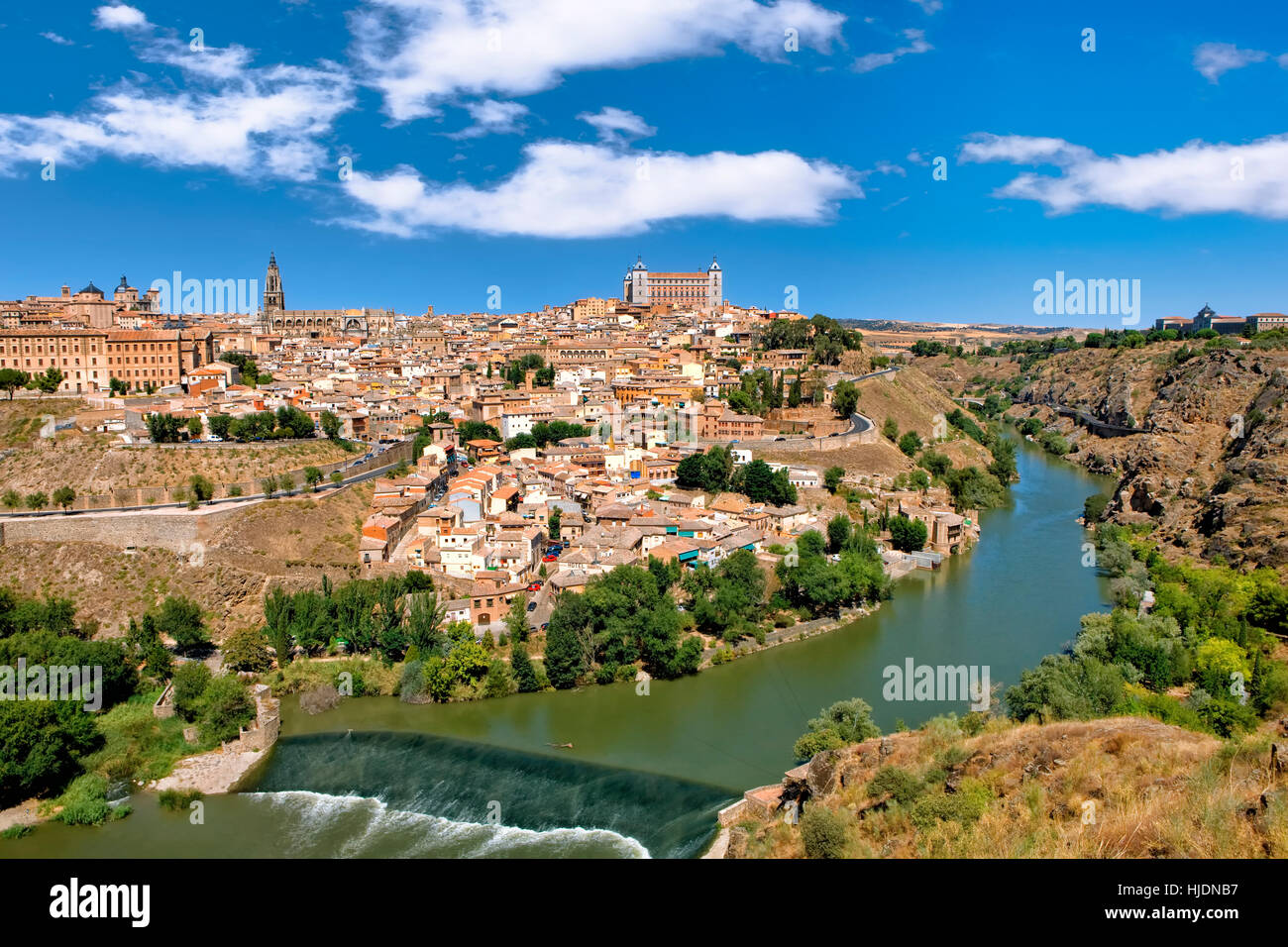 Toledo skyline Stock Photo