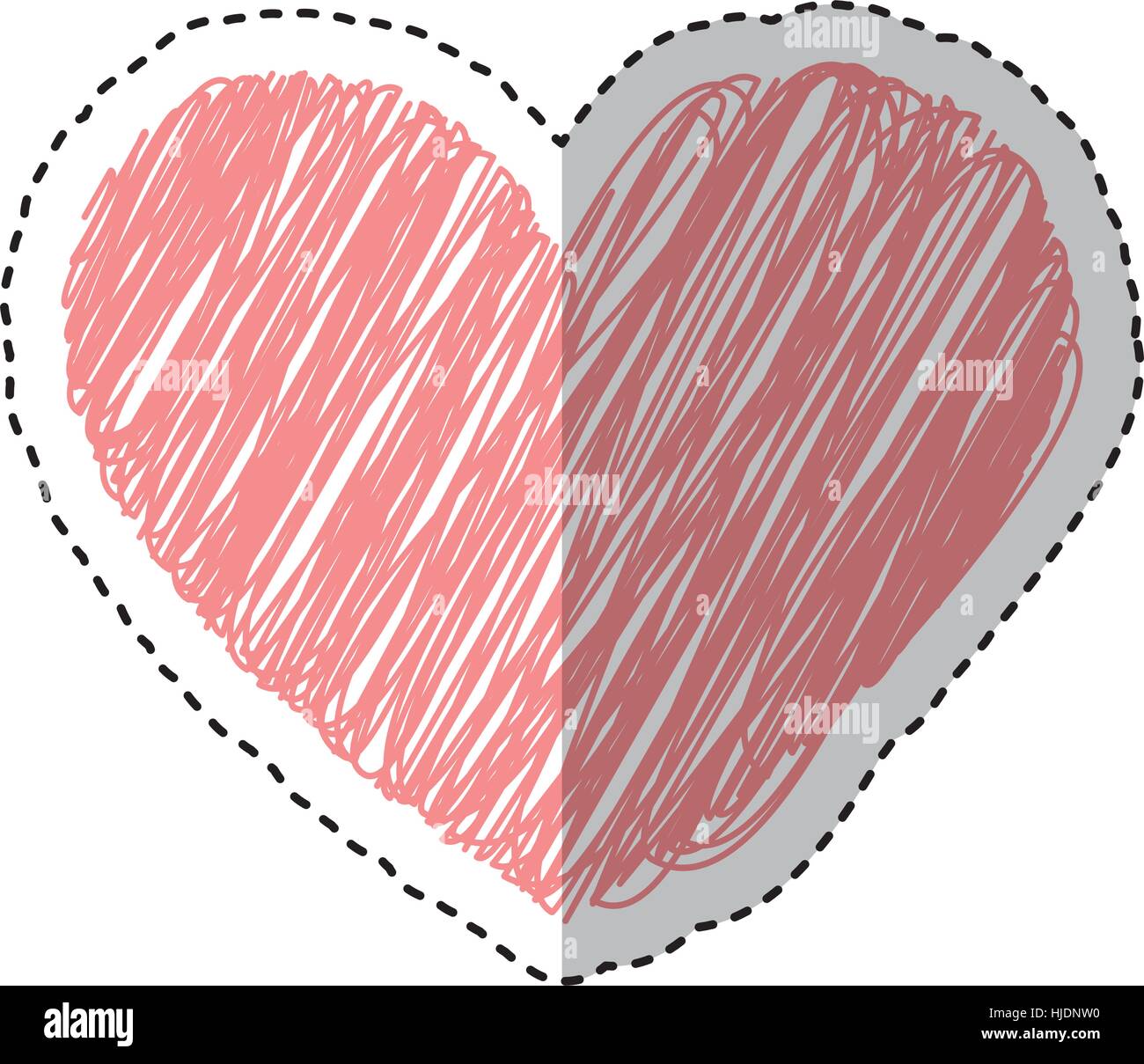 heart love romantic icon vector illustration design Stock Vector Image ...
