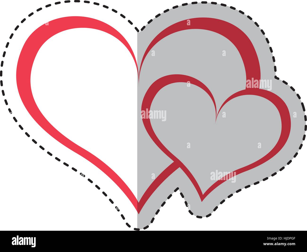 heart love romantic icon vector illustration design Stock Vector Image ...