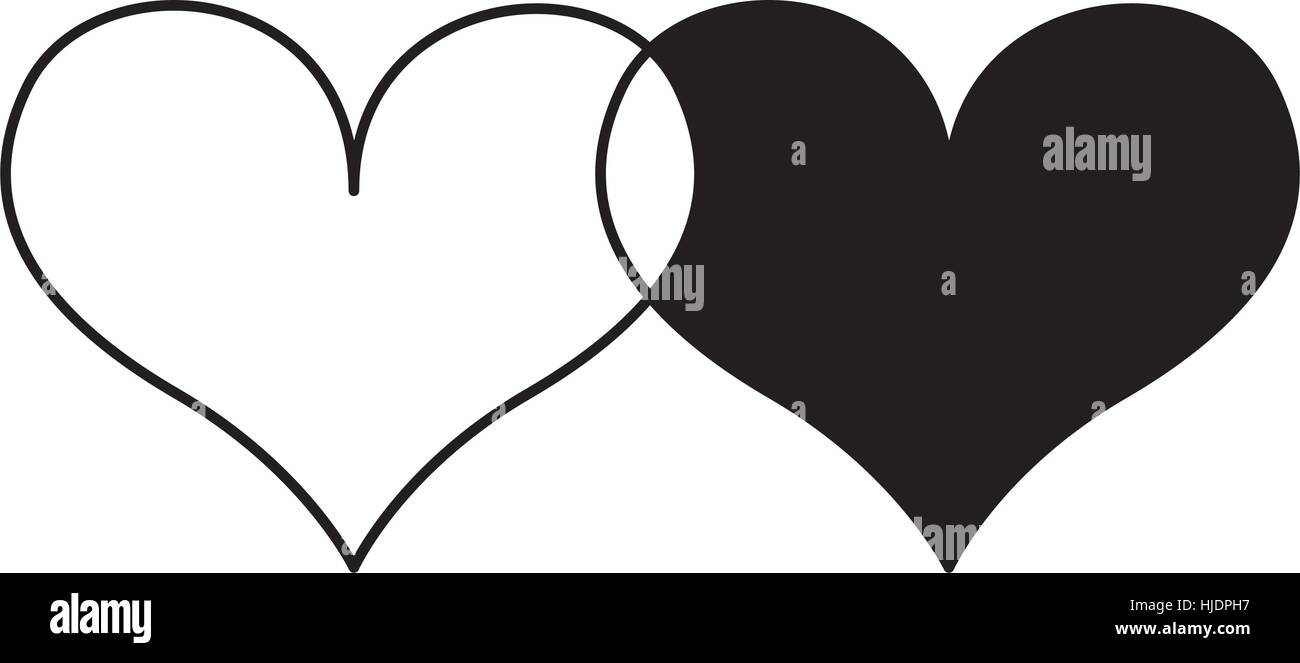 heart love romantic icon vector illustration design Stock Vector Image ...